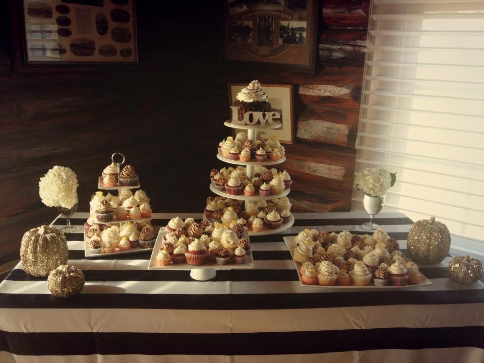 wedding dessert, cupcake tower, cake, edmonton wedding dessert