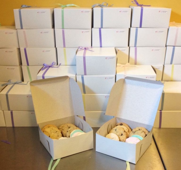 Corporate Dessert Delivery, branding and marketing desserts